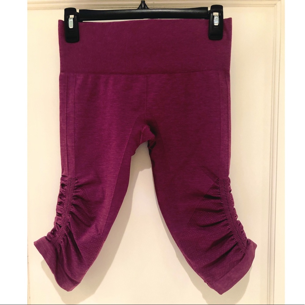 Lululemon In The Flow Purple Crop